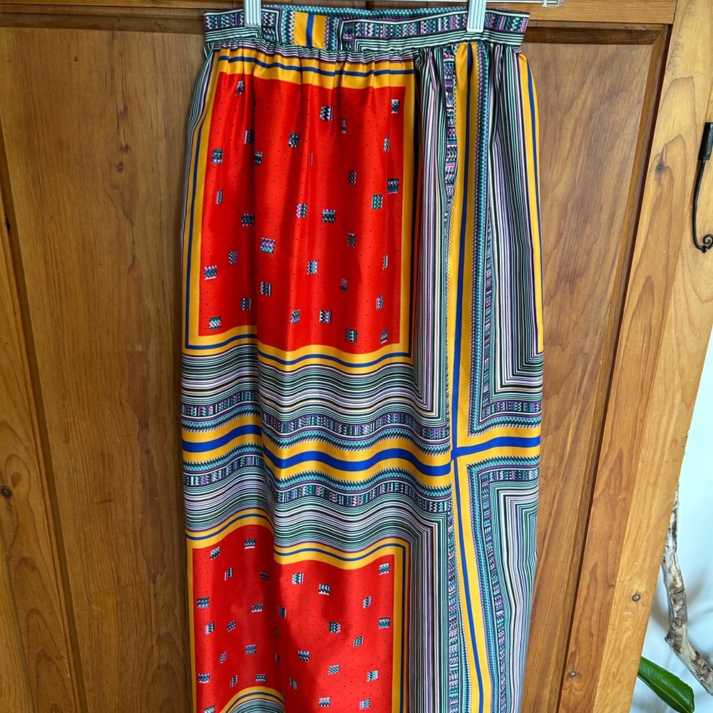 Colorful Geometric Patterned Skirt